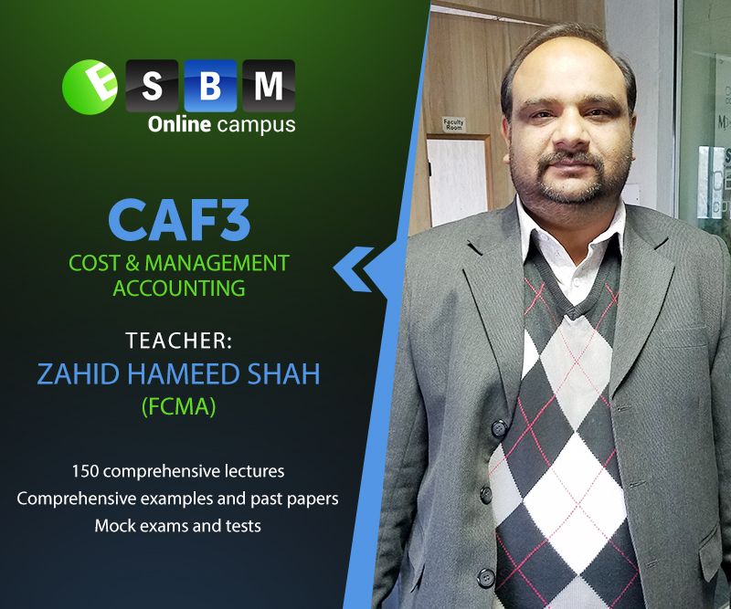 CAF-3 by Zahid Hameed Shah
